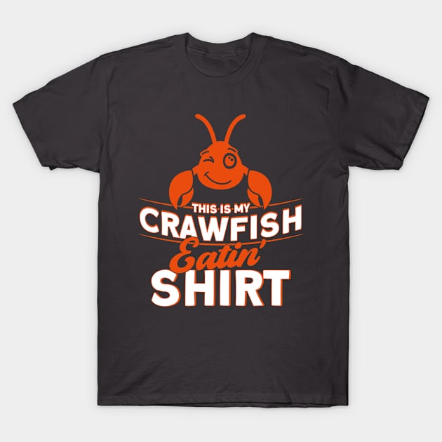 Seafood Crab Crawfish T-Shirt by Toeffishirts